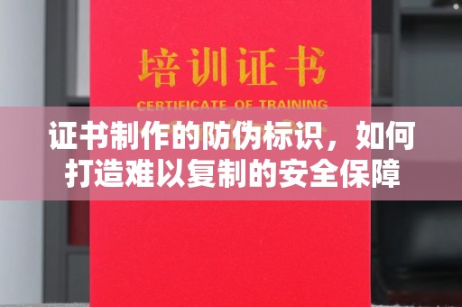 彰武证书制作的防伪标识，如何打造难以复制的安全保障