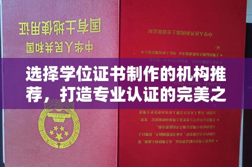 彰武选择学位证书制作的机构推荐，打造专业认证的完美之选