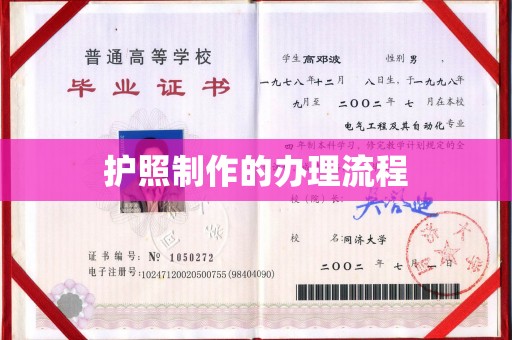 彰武护照制作的办理流程