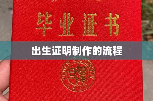 彰武出生证明制作的流程